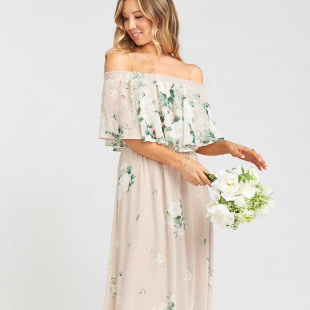 Show Me Your Mumu Printed Bridesmaid Dress